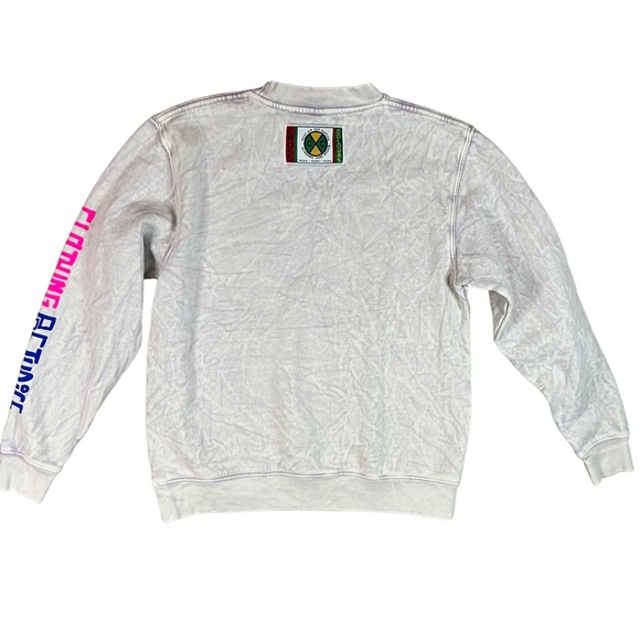 Cross Colours NWT Women's Size Small Left Eye Graphic Pullover Sweatshirt - Picture 4 of 9